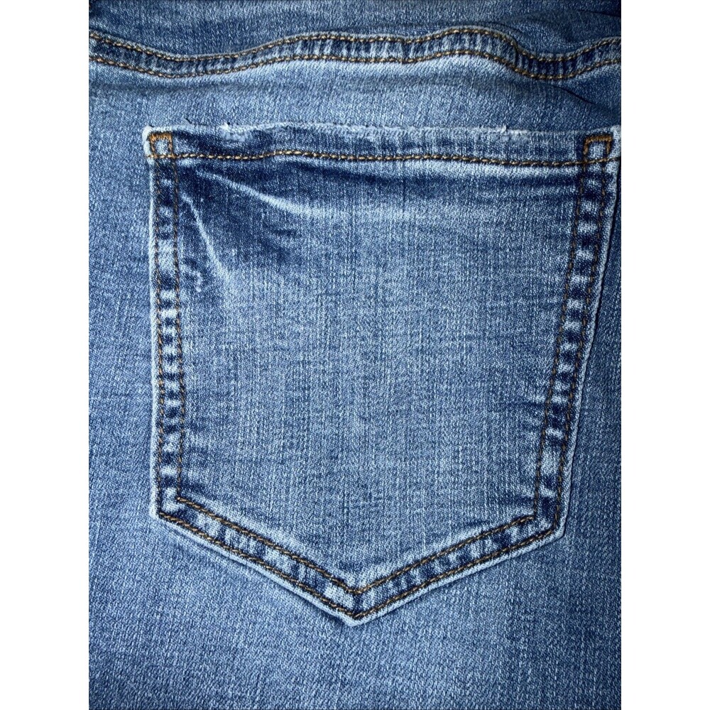 Studio Blue Womens 32 Stretch Med Wash Distressed Skinny Slim Fit 5-Pocket Jeans - Picture 14 of 16